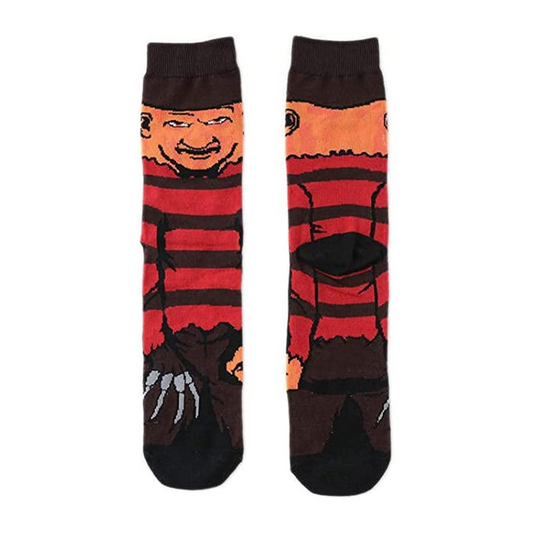 Socks from the movie "Nightmare" character Freddy Krueger, Horror Movie Film Unisex